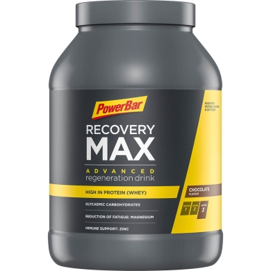 PowerBar Recovery Max Regeneration Drink (high-glycemic carbohydrates with protein) Chocolate 1144g Can